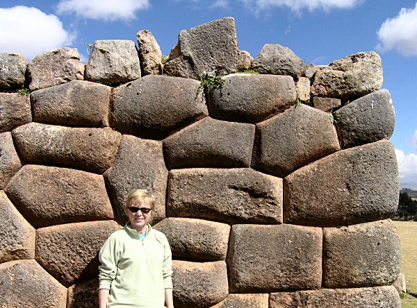 Inca stonework at Chinchero.