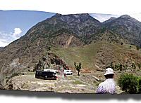 The KKH near Palas, we are driving left to right.